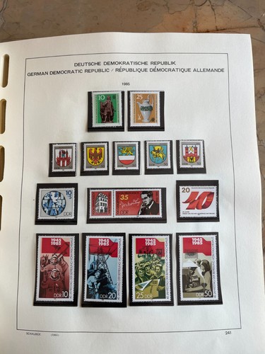 Collezione francobolli rdt - collezione,