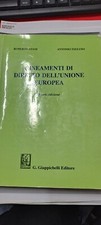 Manuale Diritto Unione Europea