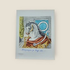 GIORGIO DE CHIRICO - lettera O - fotolitografia BolaffiArte numerata e Firmata