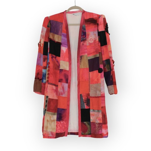 Piccola giacca patchwork seta