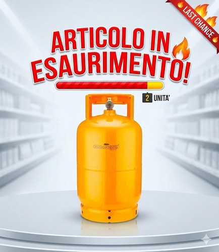 Bombola gas propano - 5,