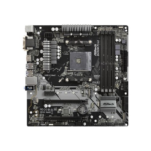 Asrock b450m pro4 - pro4, b450