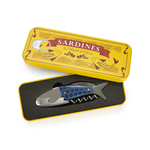 Cavatappi sardines latta legno - cavatappi,