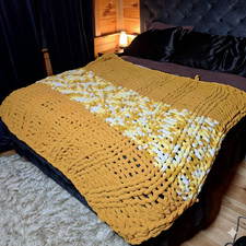 Coperta fatta a mano grossa