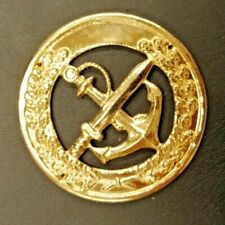 1436 - Distintivo Marina Militare Arditi Incursori in lamierino dorato