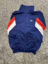 Puma giacca tuta felpa vintage 80s 90s giubbotto jacket maglietta XXL retro tg 9