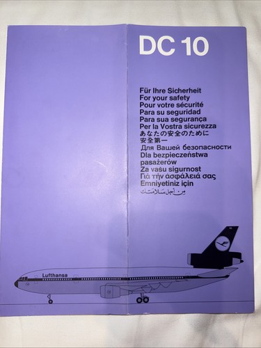 Scheda sicurezza lufthansa - scheda, di