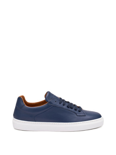 Frau sneakers blu in pelle - frau,