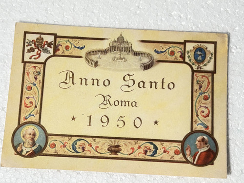 Anno santo roma 1950 vecchia - anno,