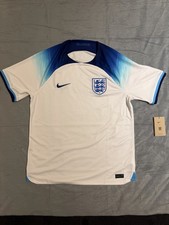 Mens Size Large White Blue