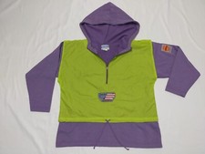 Vintage 80s Reebok Pump Hoodie Basket Fluo NOS Made in Italy