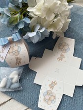 Set 20 Scatoline Porta Confetti Fagottino Orsetto Boy Fai Da Te DIY