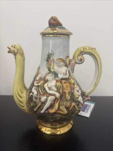Caffettiera vintage ceramica - vintage,