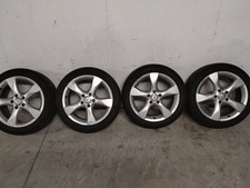 4 cerchi lega 17 pollici originali Mercedes ClasseA-B +gomme invernali 225-45-17