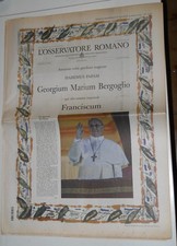 Undici copie  L'Osservatore