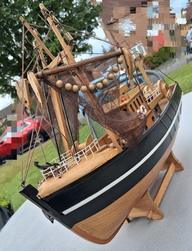 Large handmade fishing - large, trawler