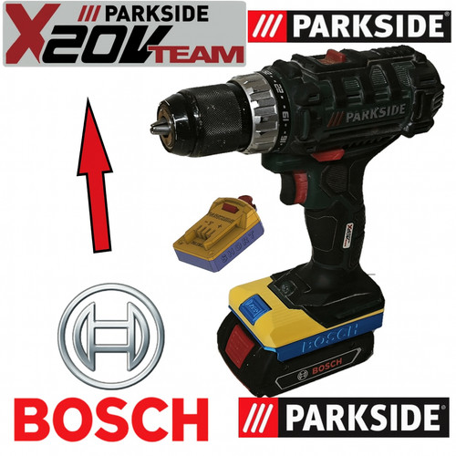 Adattatore batteria bosch - adattatore,