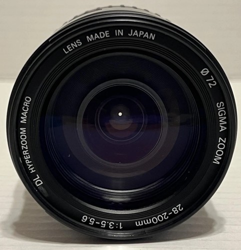 Sigma zoom 200mm 5 - sigma, 1:3.5-5.6