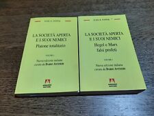 Karl R. Popper, La società aperta e i suoi nemici (2 volumi), Armando 1996 [B4]