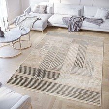 Tappeto pelo corto grigio