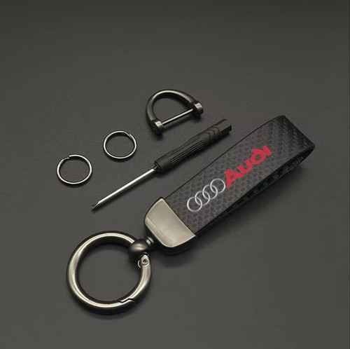 Portachiavi audi nuovo stile - portachiavi,