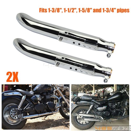 Tubi marmitta silenziatore - 2x,