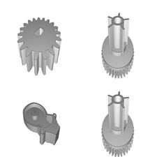 Roller Blind Motor Mount for