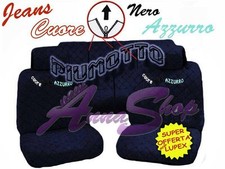 COPRISEDILI AUTO COTONE JEANS
