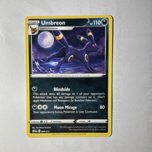 Pokémon tcg umbreon 009 - tcg, 009/015