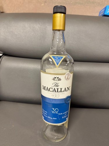 Bottiglia vuota macallan - bottiglia,
