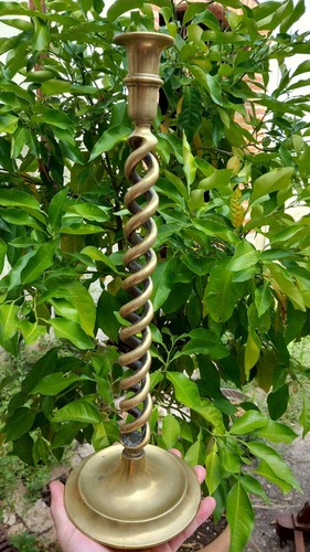 Grande candelabro bronzo - candelabro,