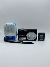 Nikon Coolpix S230 10MP 3x Touch Pennino Batteria Caricatore