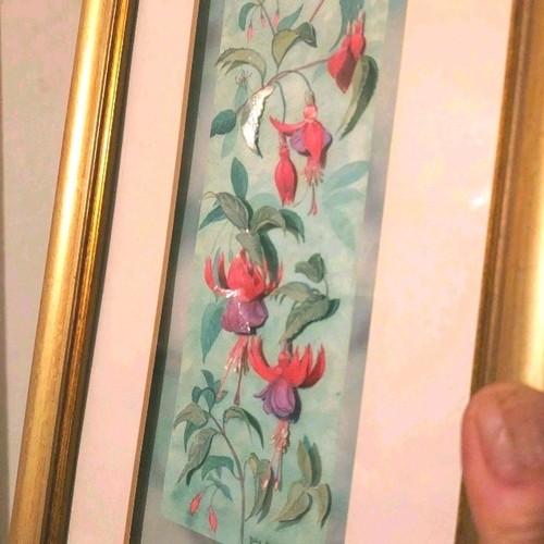 Quadro vintage fiori - vintage, 3d