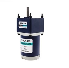 Motoriduttore DC 15W, 12V/24V, velocità lenta in miniatura, funzionamento avanti/indietro