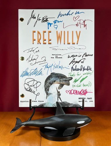 Scritta free willy firmata - willy,