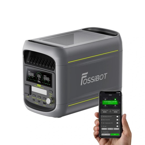 Fossibot 1800w 2700w 1024wh - fossibot, 1800w-2700w