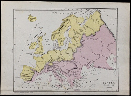 1867 carta geografica antica - carta,