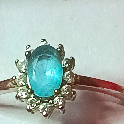 Anello color argento 925 - , con