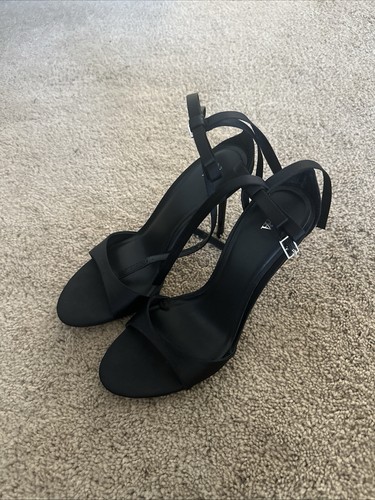 Zara tacco spillo donna nero - a,