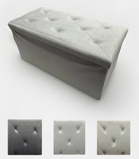 POUF CONTENITORE IN VELLUTO