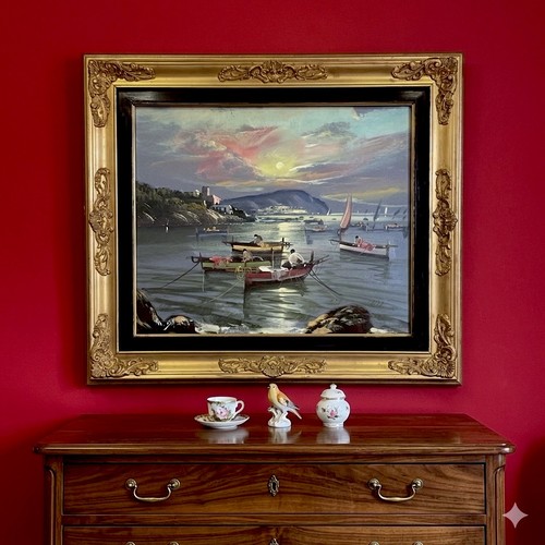 Quadro dipinto olio - su, tela