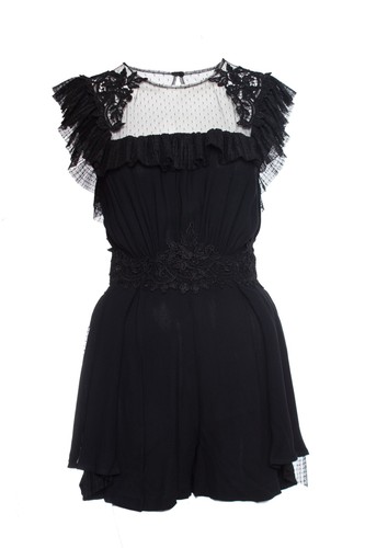 Elisabetta franchi tuta nera - franchi,