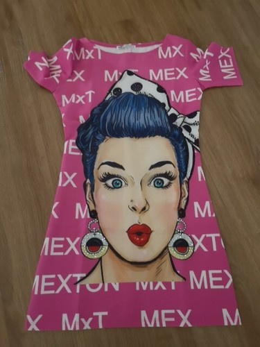 Mexton abito donna tunica rosa - donna,