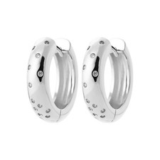 Orecchini A Cerchio In Argento