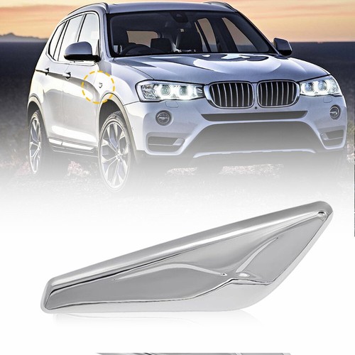 Chrome front right side fender - front,