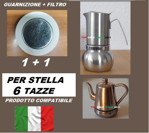 Filtro inox guarnizione - inox,