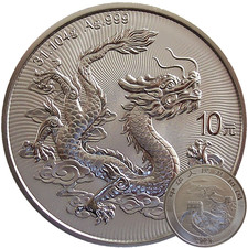 Drago cinese 2026 moneta