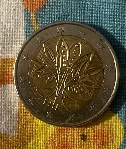 Moneta euro francia albero - 2,