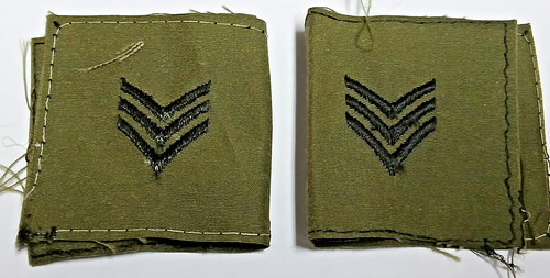 Coppia army patch gradi - army,