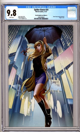 Spider gwen cgc - 24, 9.8